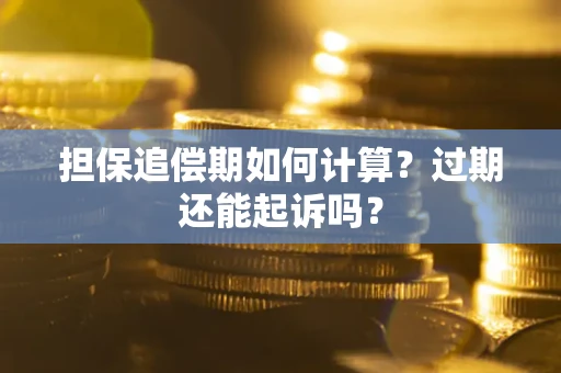 北京担保追偿期如何计算？过期还能起诉吗？